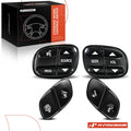 Set of 4 Steering Wheel Radio Volume Control Switch Buttons for Silverado (2007–2013)