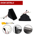 Switchback LED White DRL Amber Front Signal Light for Jeep Wrangler TJ (1997–2006)