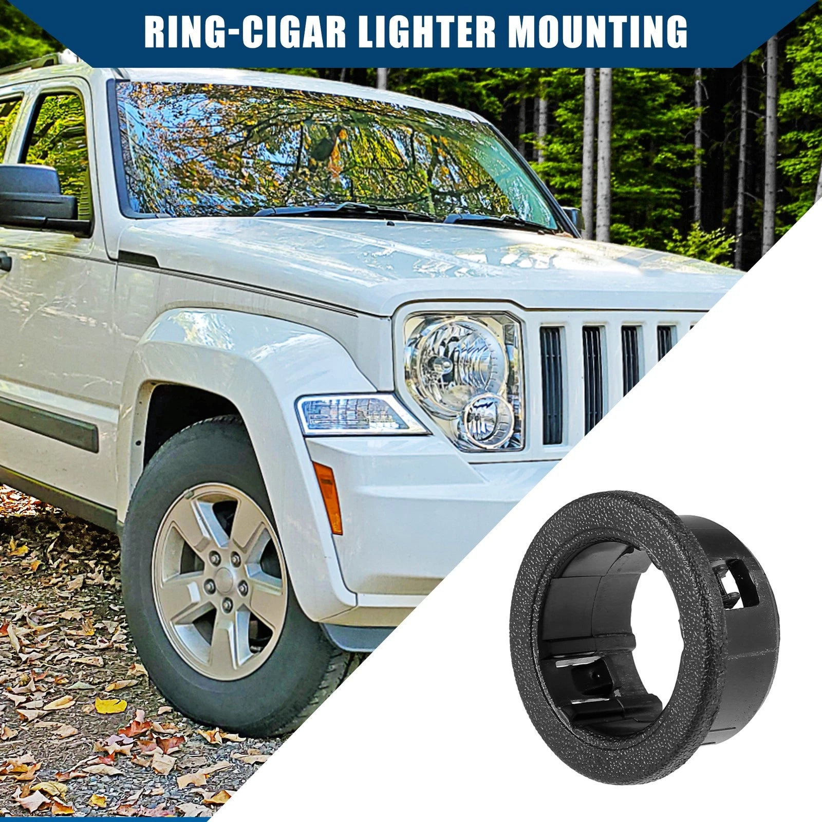 Cigarette Lighter Ring Border for Dodge Chrysler 300 (No. 4793555AB/4793555)