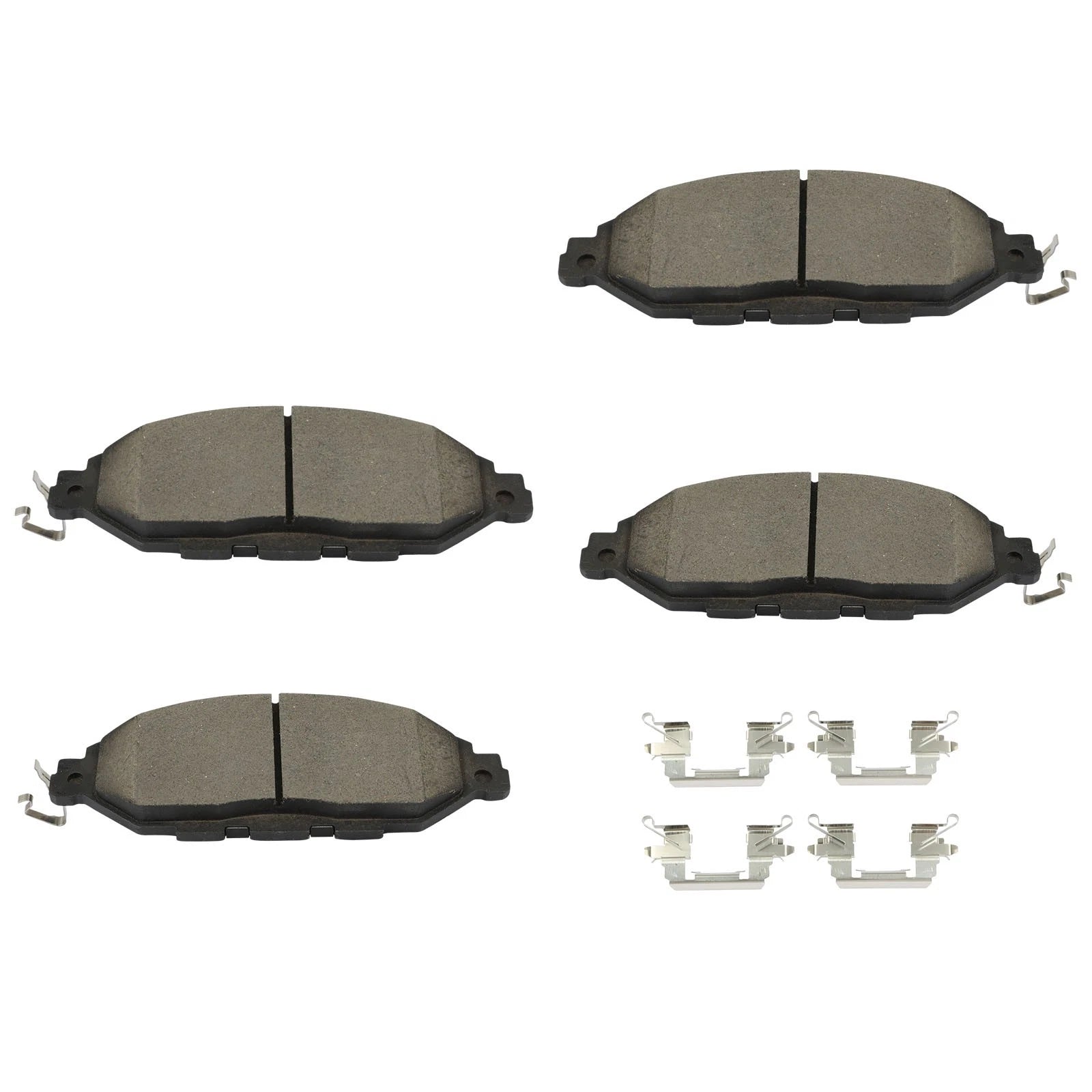 4X Front Ceramic Brake Pads for Nissan Murano (2015–2020)