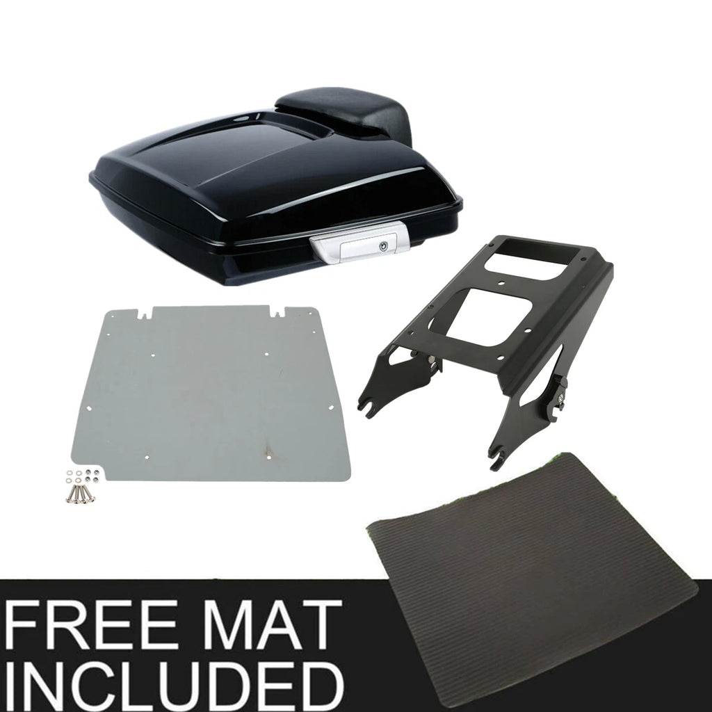 Trunk Pad Mount Rack Base Plate for Harley Street Road Glide (2009–2013)