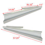 Outer Rocker Panels Pair for Dodge Ram 1994–2002 Regular/Extended Cab