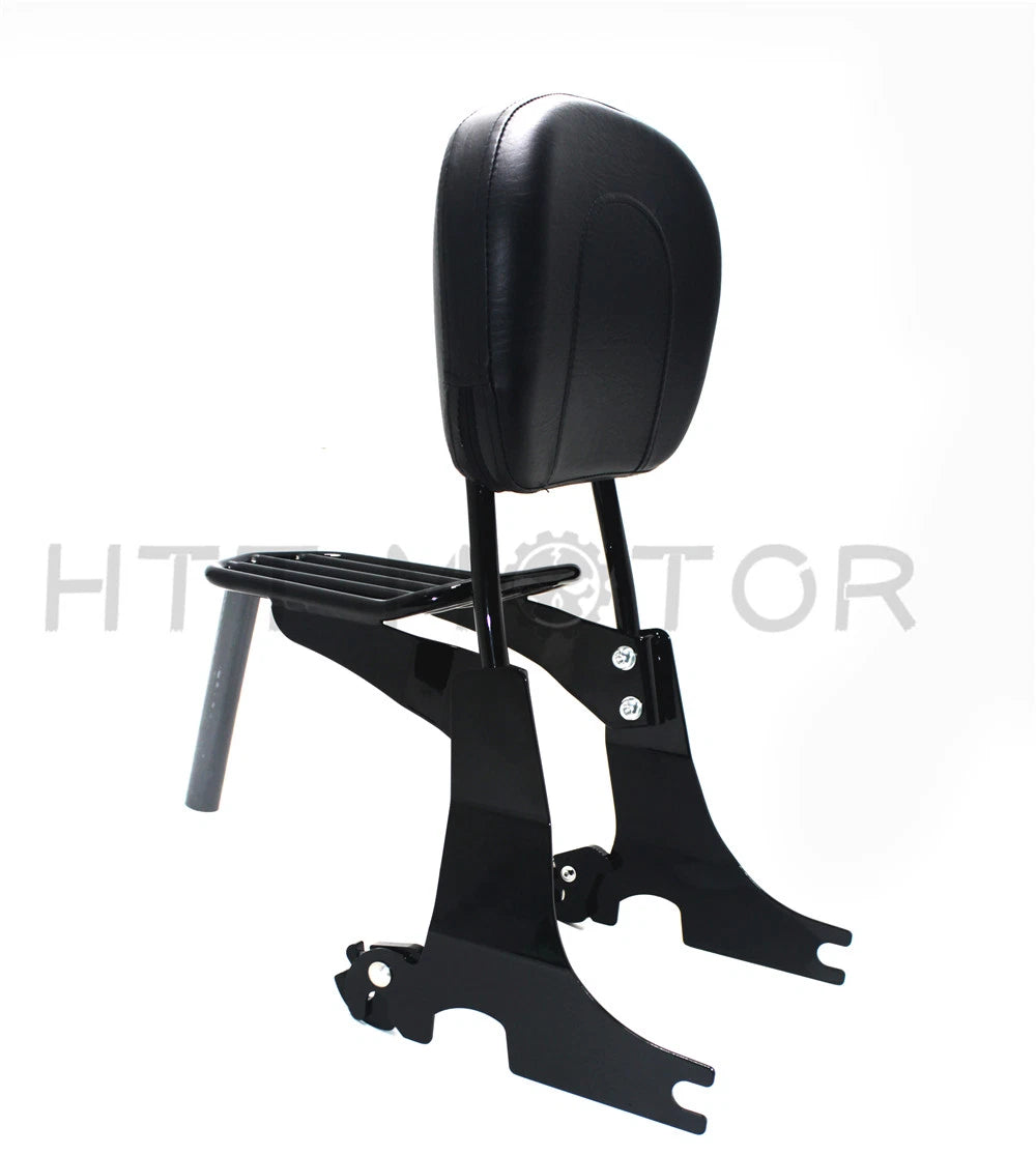 Detachable Sissy Bar Backrest & Luggage Rack for Harley Sportster (1994–2003)