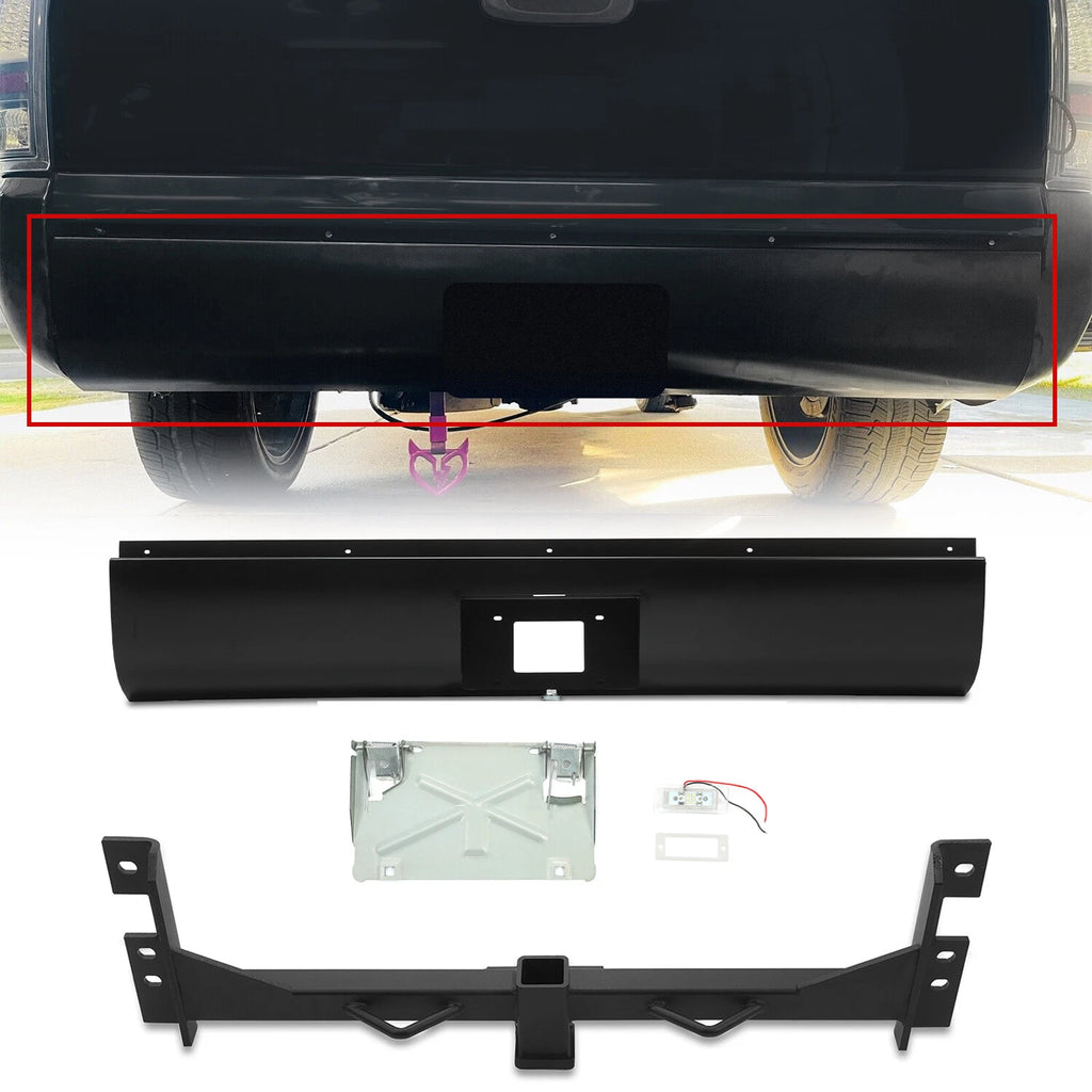 Roll Pan & Hidden Trailer Hitch Kit for Silverado GMC Sierra (1999–2007)