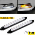 4X 6" DRL LED Headlight Strip Light for Universal Fit (2010–2023)