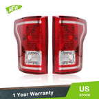 Tail Light Rear Brake Lamp Set for Ford F150 F-150 (2015–2017) RH + LH