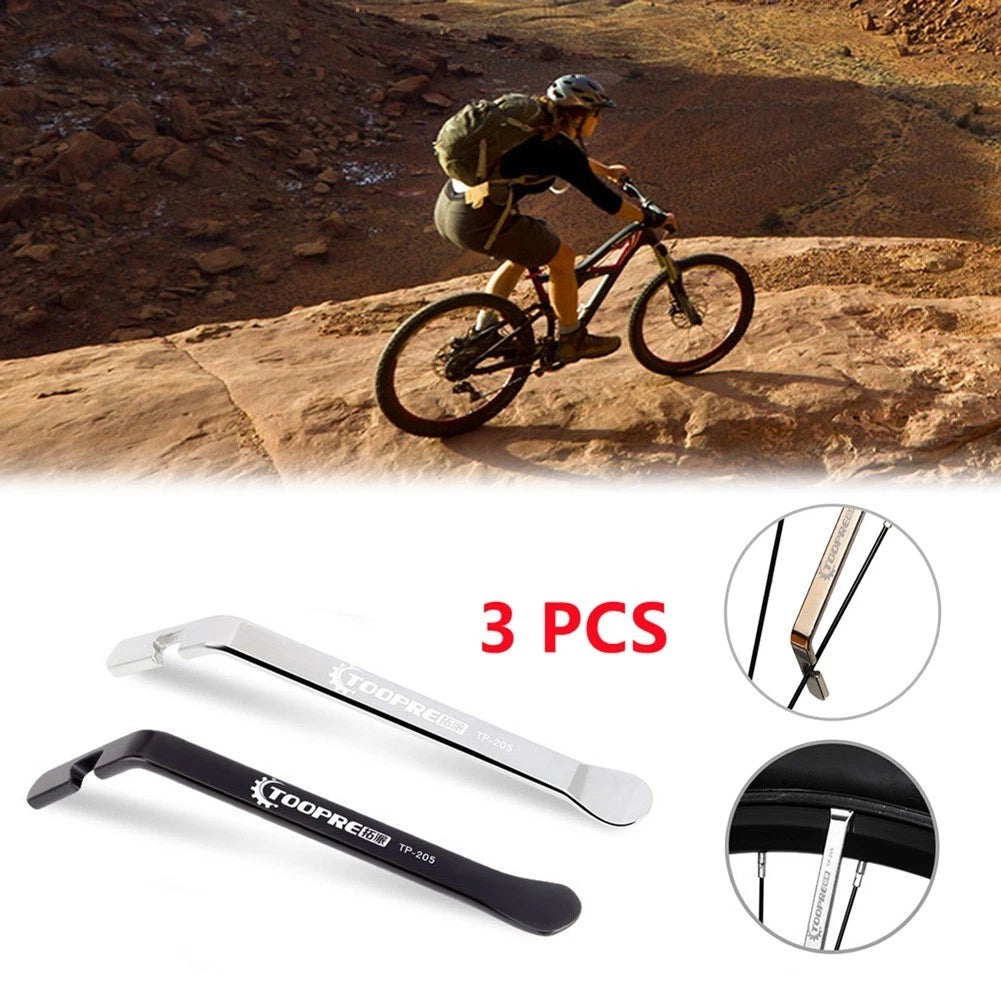 3X Tire Levers for Bicycle Bike (12cm x 9.5mm x 3.5mm)