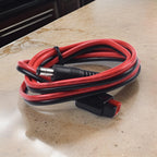 Solar Panel Cable Connect DC 5 5x2.5mm 18A Red/Black (Compatible with )