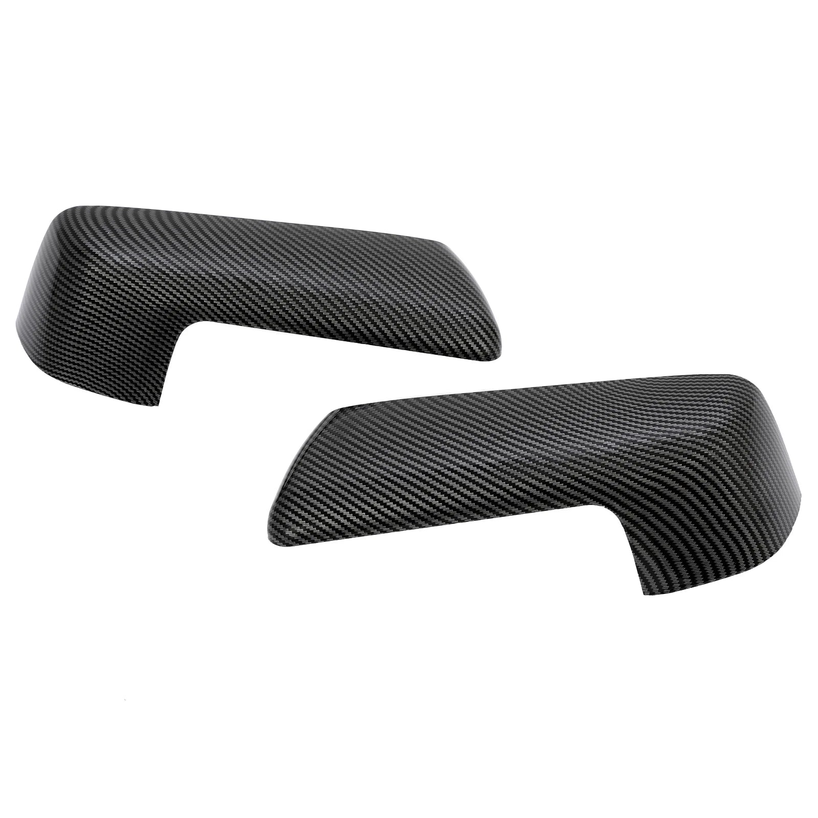 Upper Top Half Mirror Cover for GMC Sierra 1500 (2019–2024) Carbon Fiber