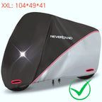 Motorcycle Cover for Neverland (XXL) Waterproof Dust Sun UV Outdoor Storage