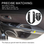 Set of 1 Car Door Leather Anti Kick Pad Sticker for Mercedes-Benz GL350 (2017)
