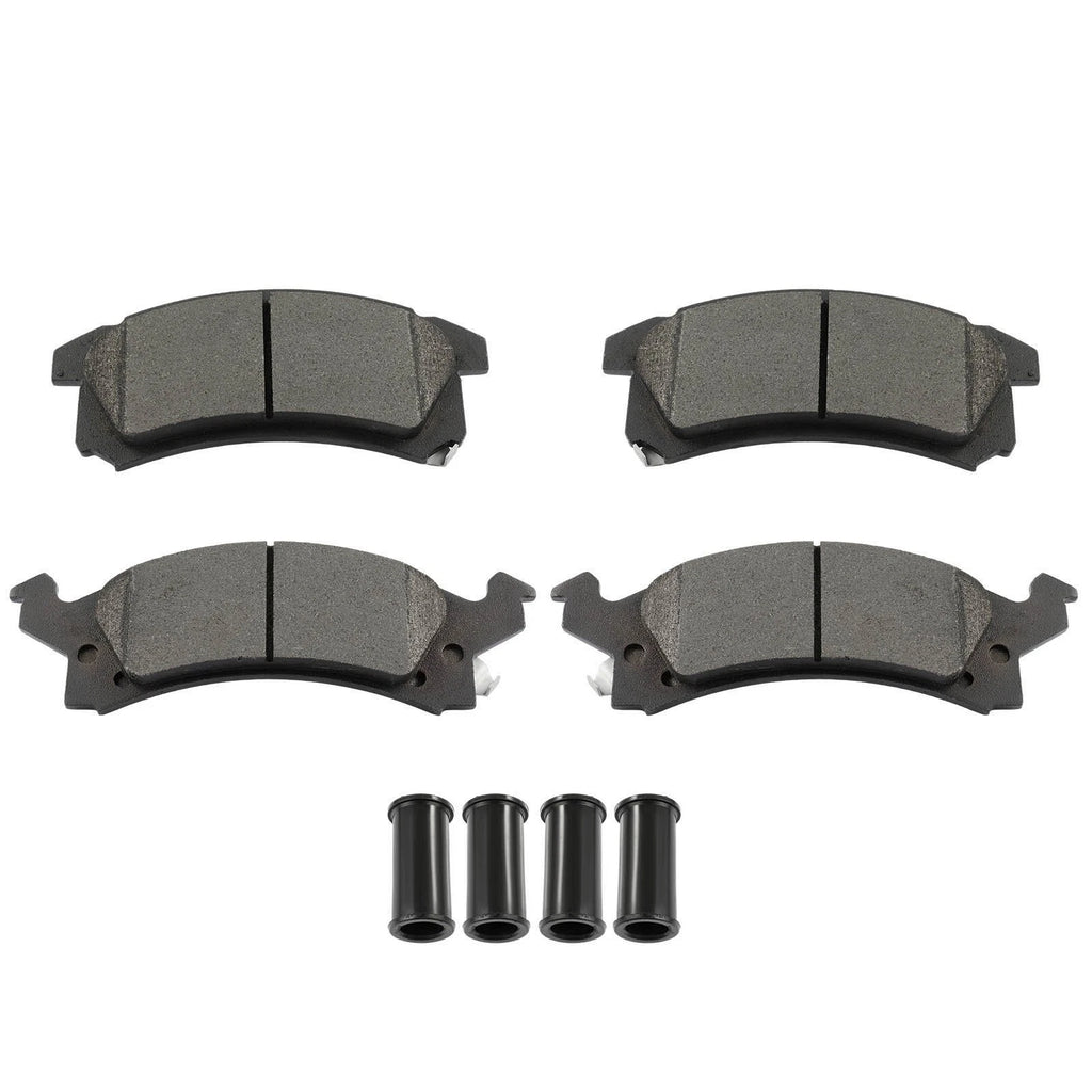Front Ceramic Brake Pads Kit for Pontiac Sunbird, Oldsmobile Cutlass Calais (1985–1995)
