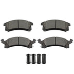 Front Ceramic Brake Pads Kit for Pontiac Sunbird, Oldsmobile Cutlass Calais (1985–1995)