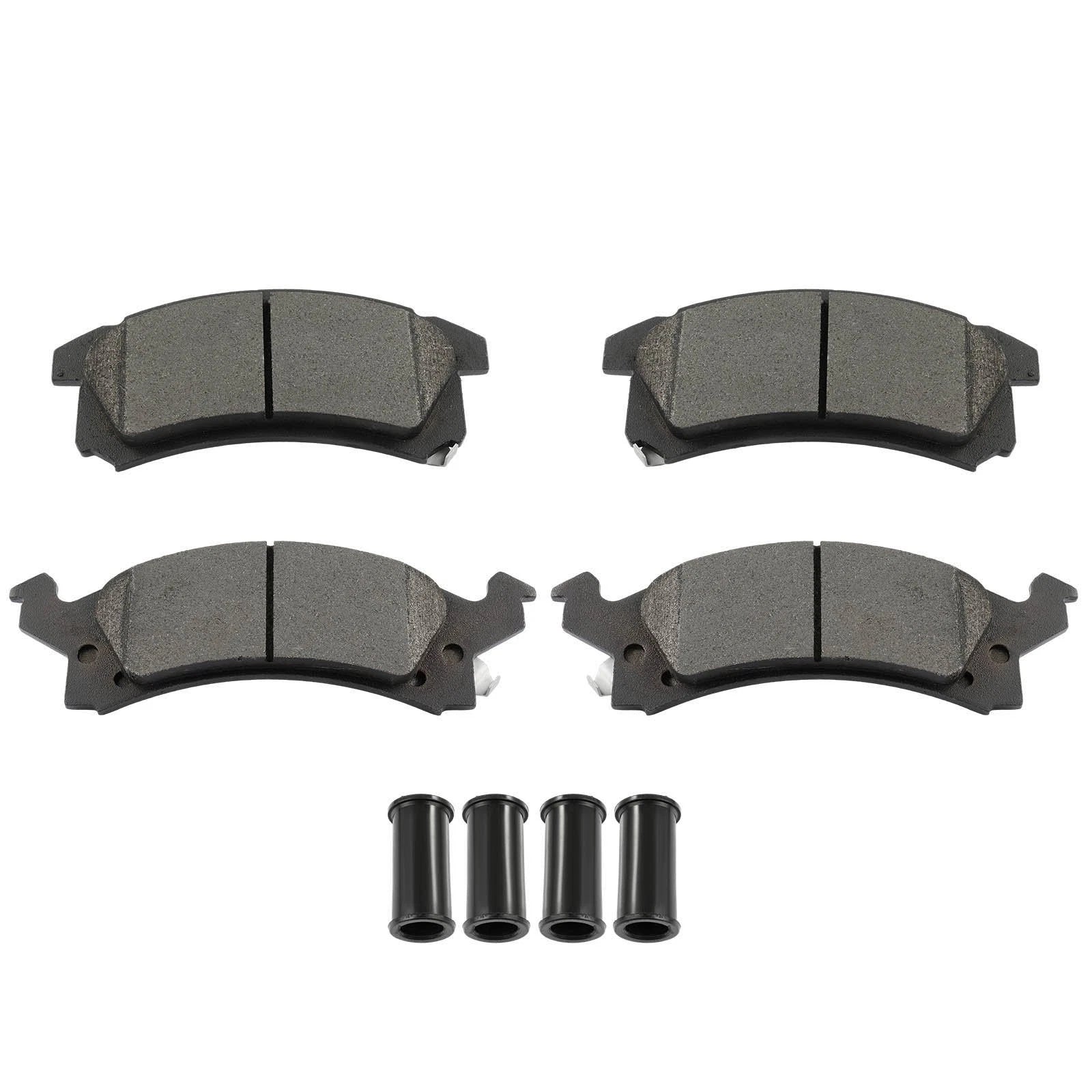 Front Ceramic Brake Pads Kit for Pontiac Sunbird, Oldsmobile Cutlass Calais (1985–1995)
