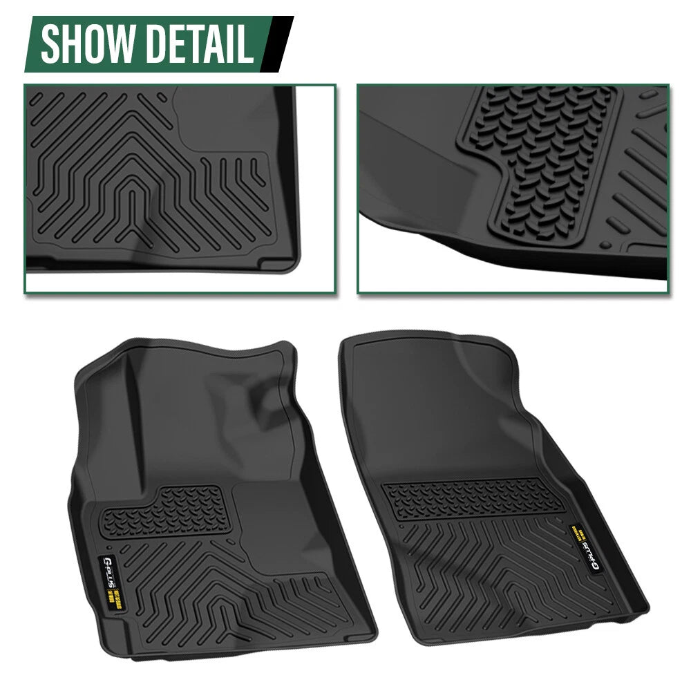 TPE Floor Mats for Toyota Corolla/Matrix, Pontiac Vibe (2009–2013)