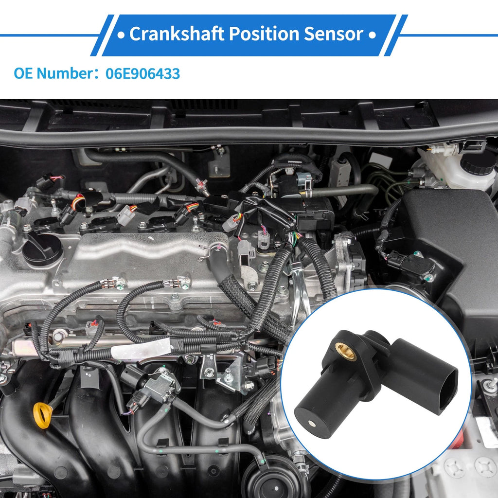 Crankshaft Position Sensor for Audi A4 B7 3.2FSI (2005–2008) No. 06E906433