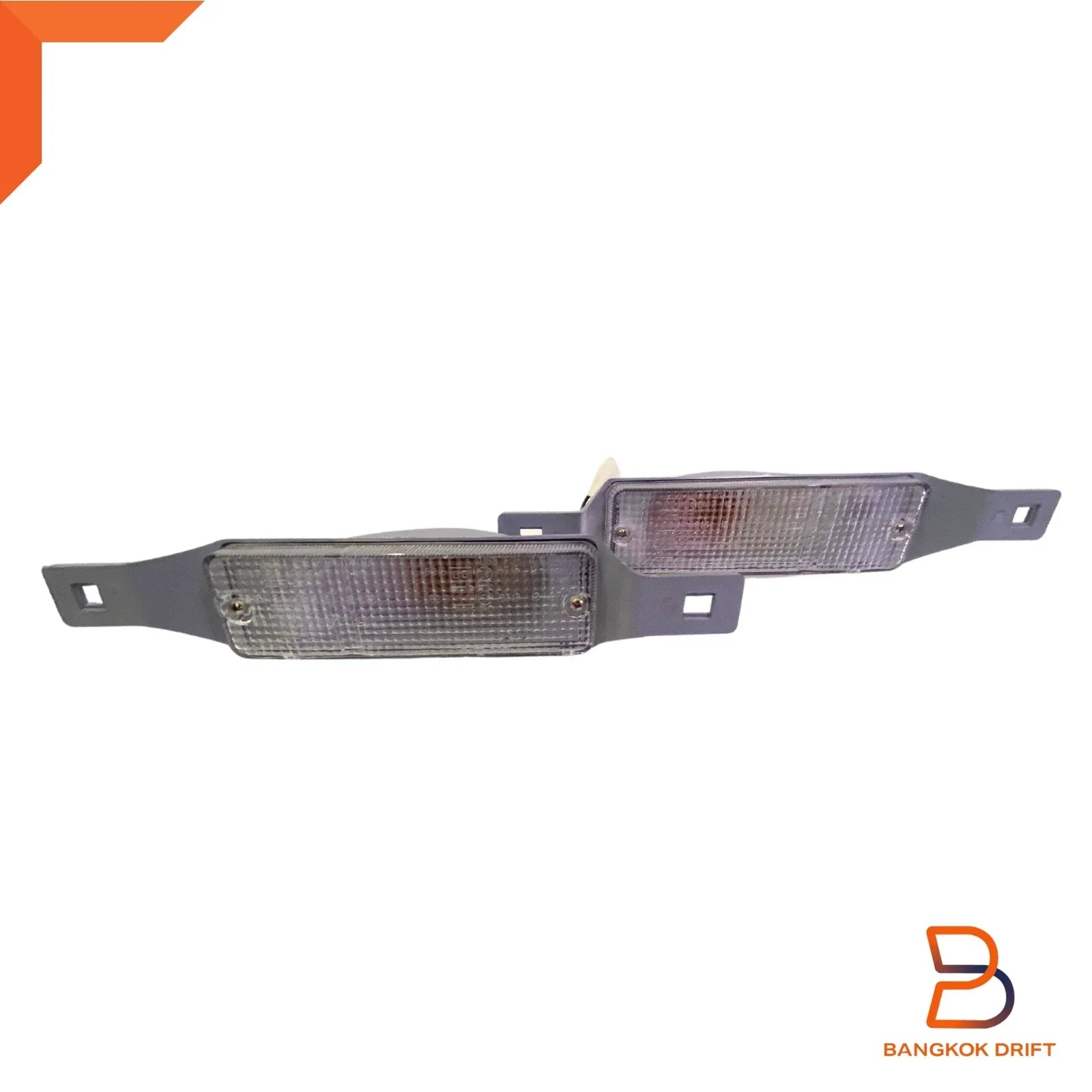 Clear Front Bumper Blinkers for Toyota Hilux LN40 (1981-1984) - Pair