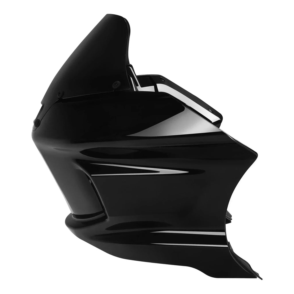 Black Front Fairing Windshield Support Bracket for Harley Low Rider (22-25)