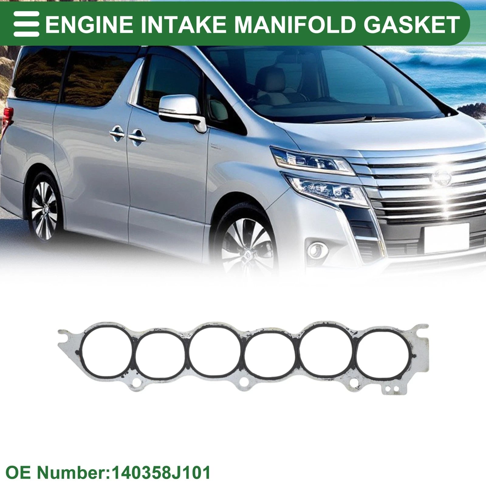 Engine Intake Manifold Gasket for Nissan Elgrand (2002–2010) No. 140358J101
