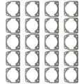 Set of 20 Cylinder Gaskets for Oil Saw (42x48mm)