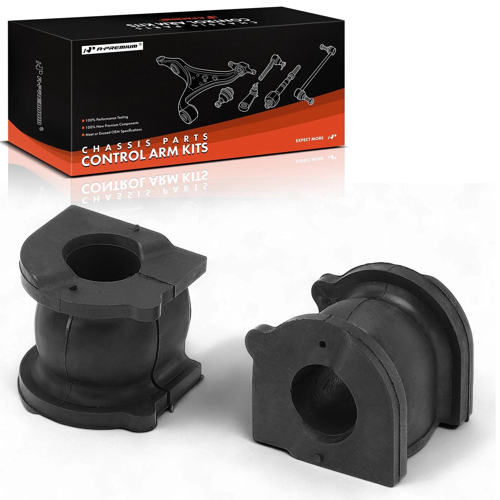 2X Front Sway Bar Bushing Kit for Honda Pilot (2016–2022) Acura MDX