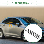 Set of 4 Weatherstrip Window Seal No.7572002180 for Toyota Corolla (2008–2013)