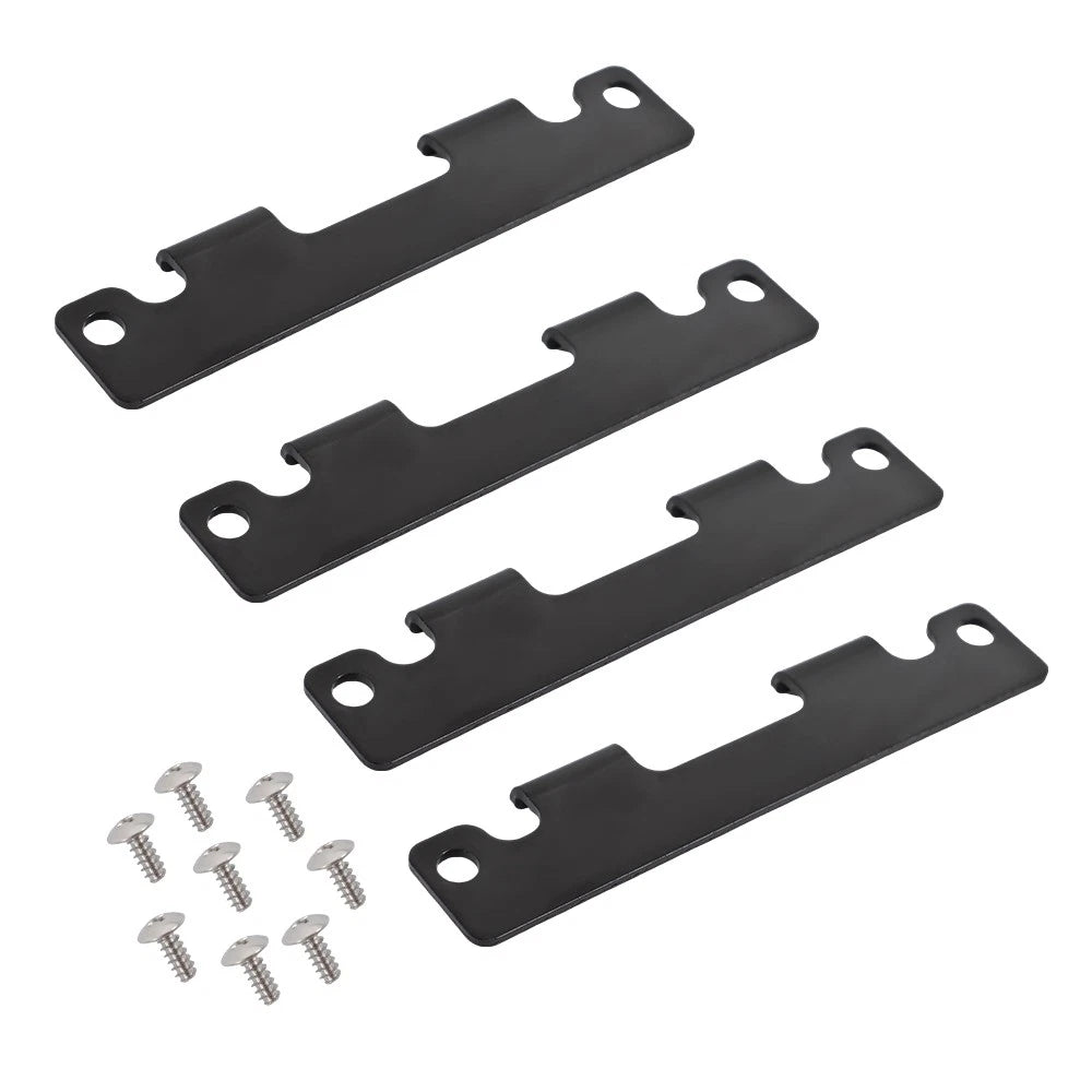 Tailgate Hinge Plates and Screws for Yamaha Rhino YXR 450 660 700 (2004–2018)