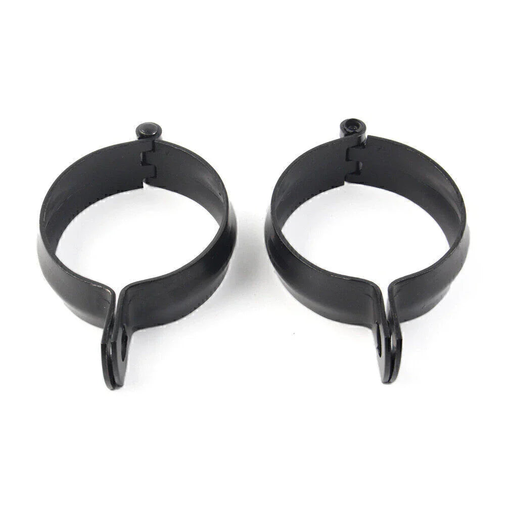 Metal Front Fork Clamp Turn Signal Light Mount Bracket for Motorcycle (N/A)