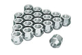 7/16-20 Bulge Chrome Lug Nuts for Chevrolet Buick GMC Pontiac (2-Pack)