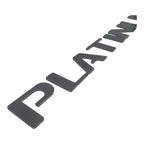 Tailgate Insert Letters Replacement for 2023–2025 Ford Super Duty Platinum