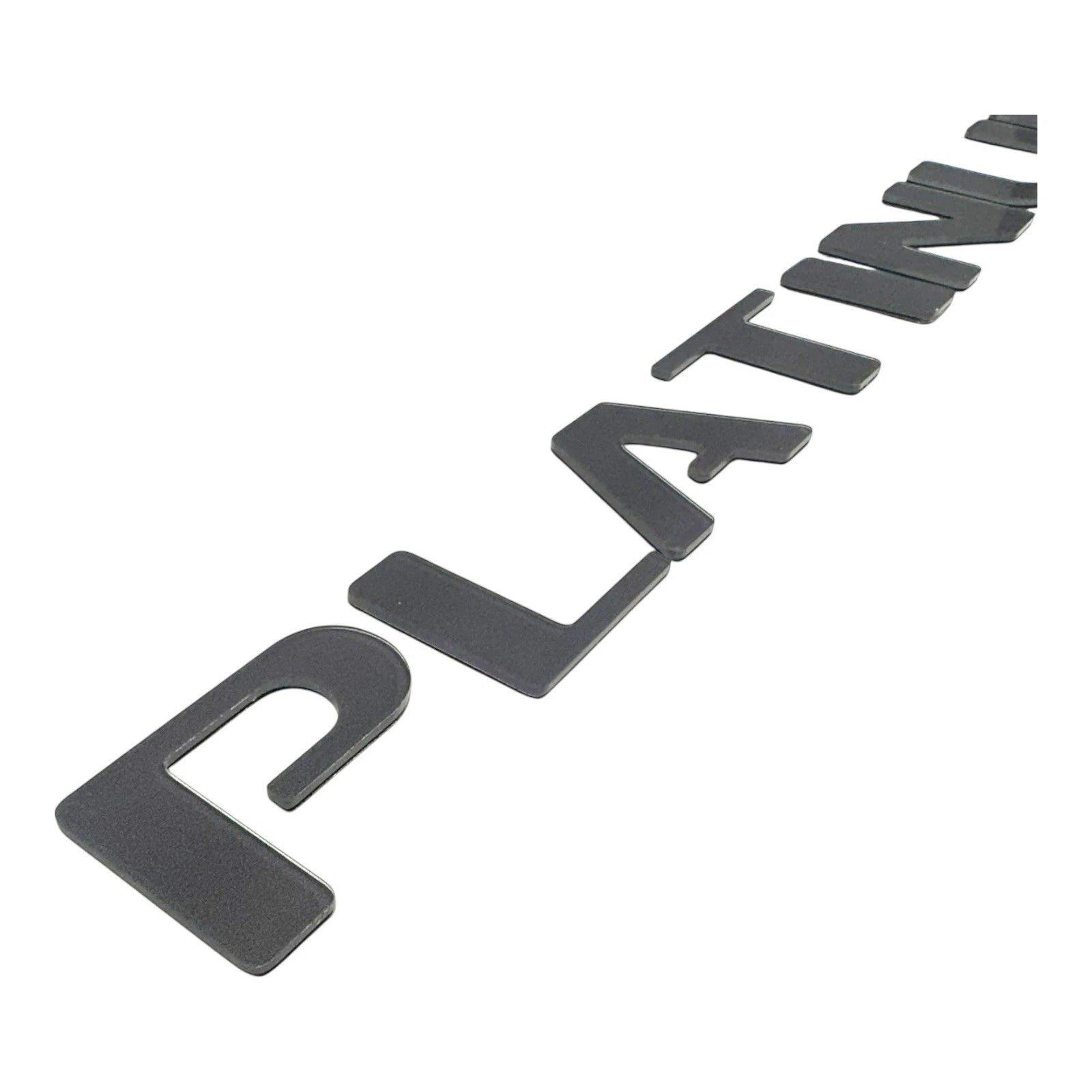 Tailgate Insert Letters Replacement for 2023–2025 Ford Super Duty Platinum