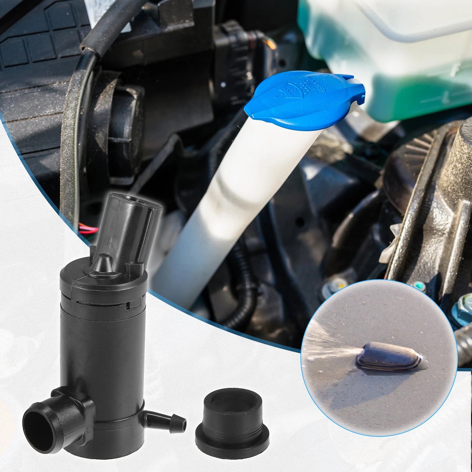 Windshield Washer Motor Pump No. 86611AG010 for Subaru Forester (2014–2018)