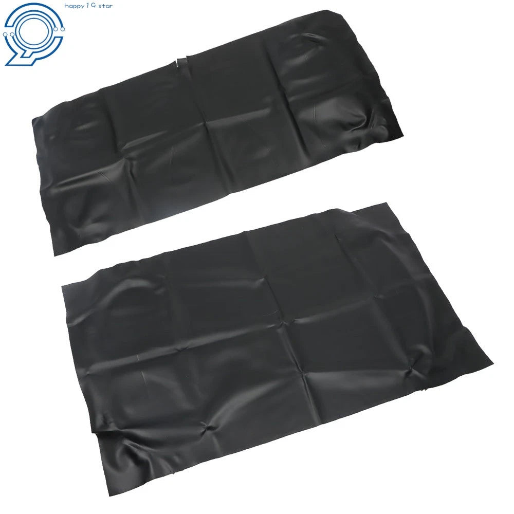 Set of 2 Front Seat Covers for Club Car Precedent (2004–Present) - Black