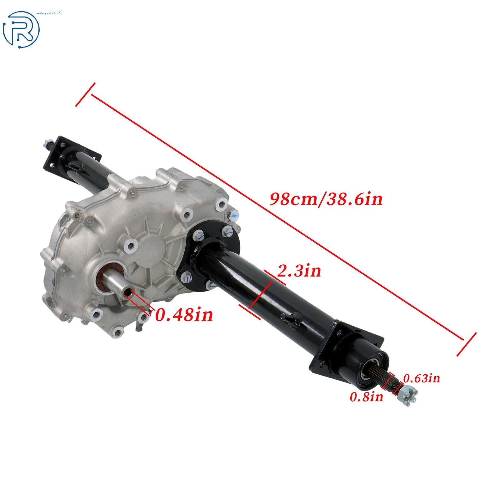 Rear Axle Assembly for EZGO & Cushman Gas Golf Carts (2014-2023)