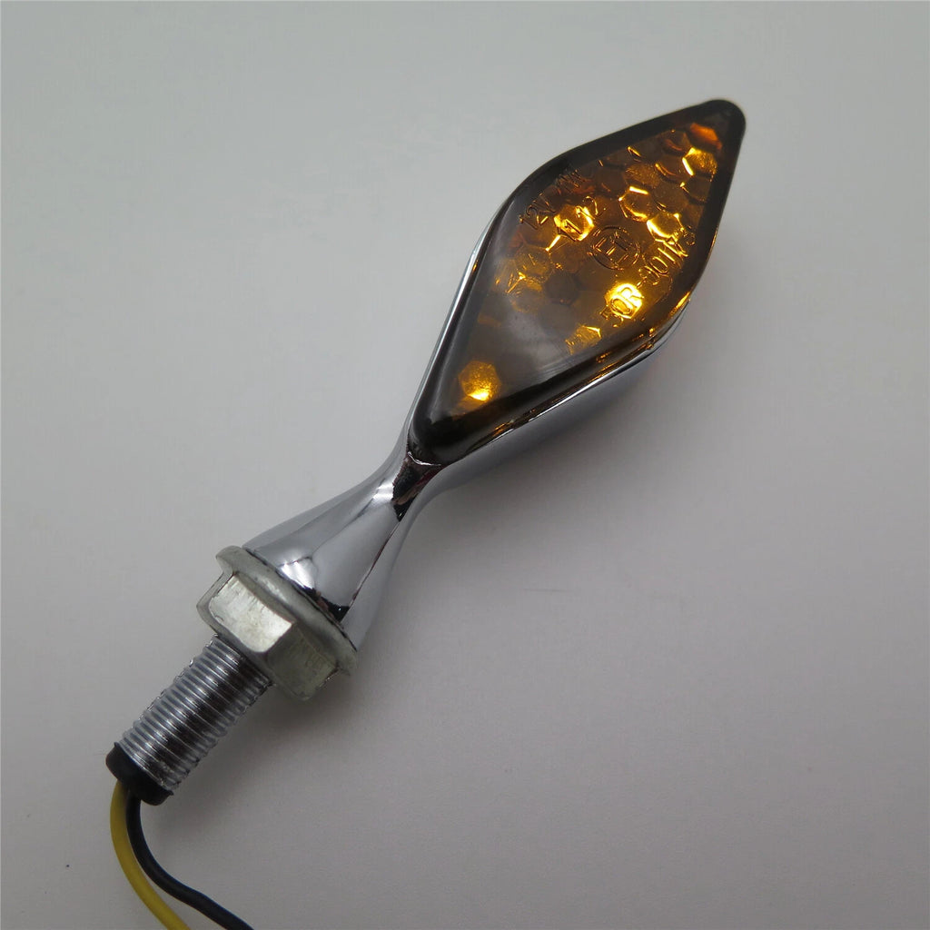 8mm LED Turn Signal Indicators for Honda Suzuki Yamaha