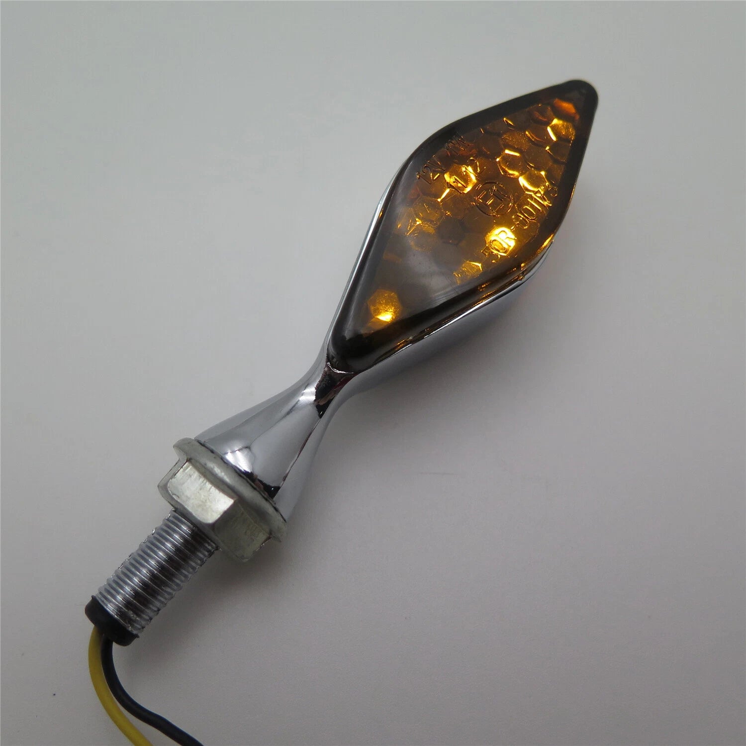 8mm LED Turn Signal Indicators for Honda Suzuki Yamaha