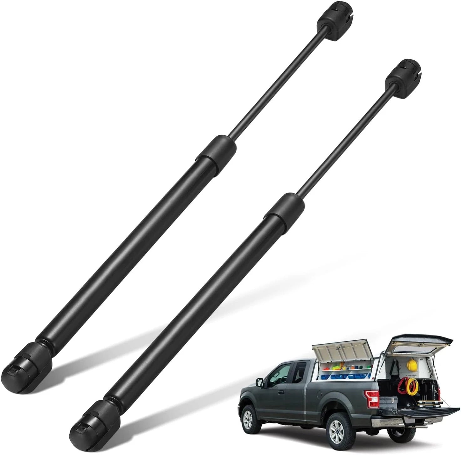 Gas Struts for Truck Cap Window Leer Topper Camper Shell (C16-06389)