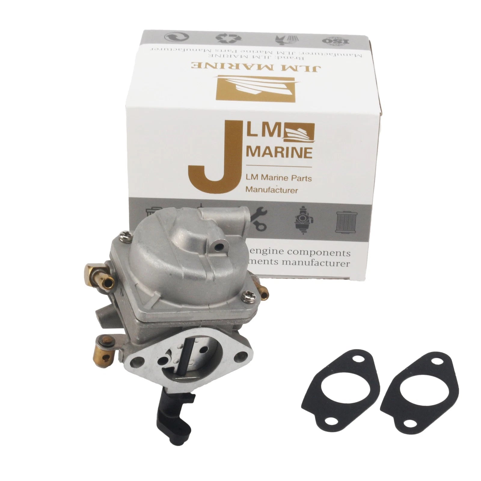Carburetor w/Gasket for Yamaha F6 4-Stroke (6HP) (6BX-14301-10, 6BX-14301-00)
