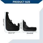 Mud Flaps Splash Guards 1 Set for Mercedes-Benz E Class (2014-2015)