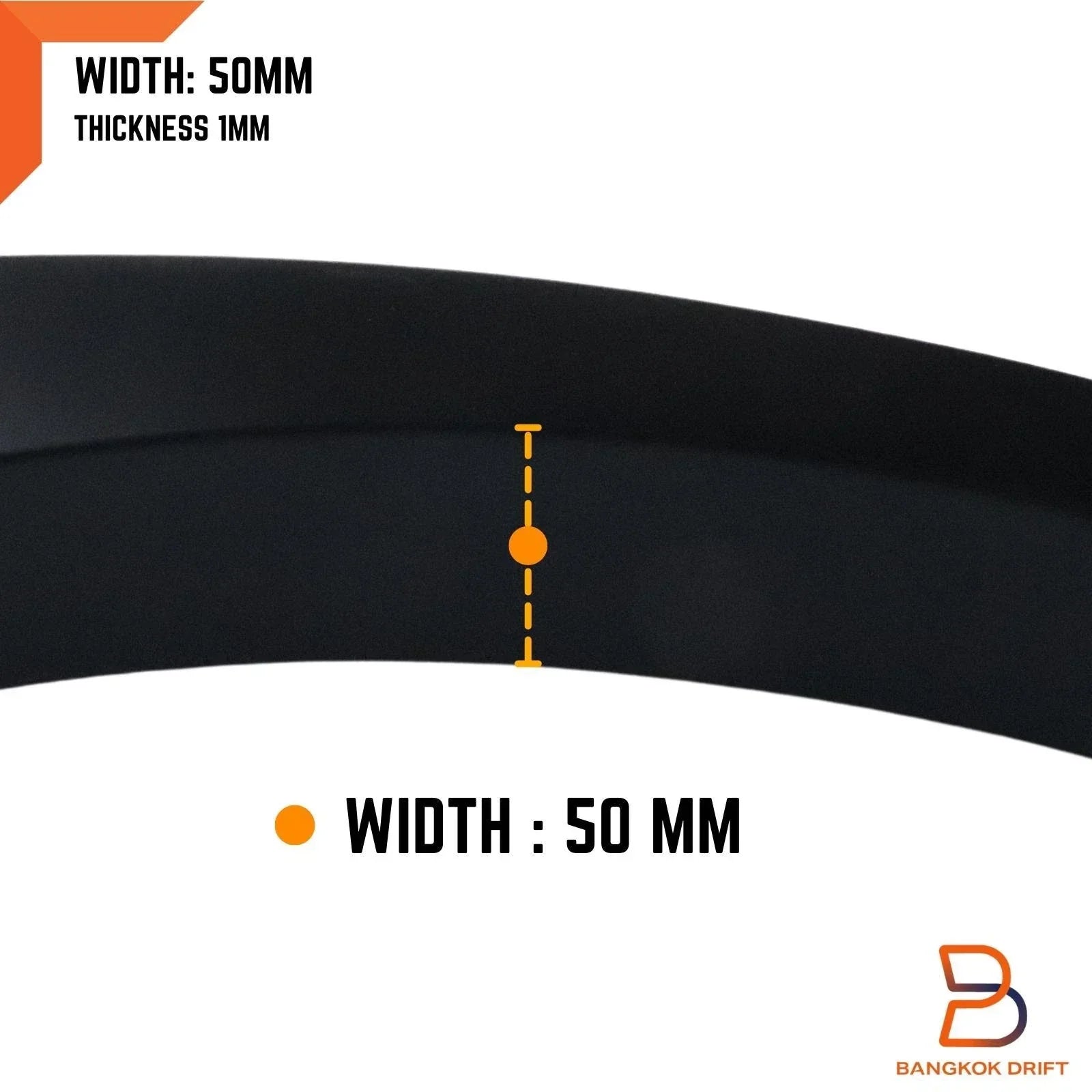 6" Matte Black Fender Flares for Isuzu D-Max DMAX Ute (2020-2023)