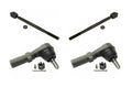 Set of 4 Moog Front Inner & Outer Steering Tie Rod Ends for Chrysler Dodge