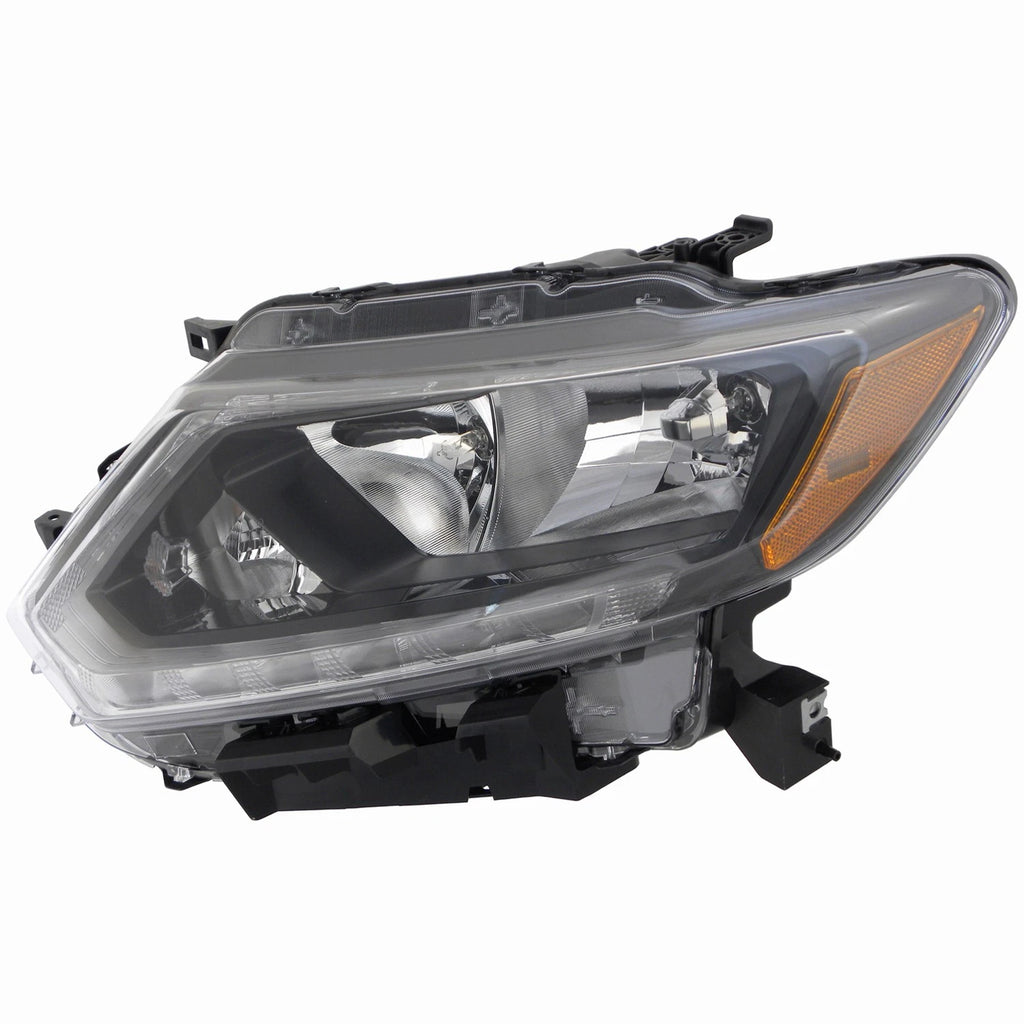 Replacement Driver Side Halogen Headlight Assembly w LED DRL for Toyota