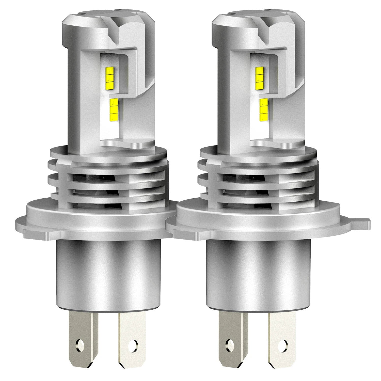 Set of 2 AUXITO 9003 H4 HB2 LED Headlight Bulbs 20000LM 6500K for