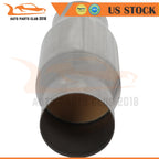 Universal Catalytic Converter 3" In/Out Stainless Steel 410300 OBDII