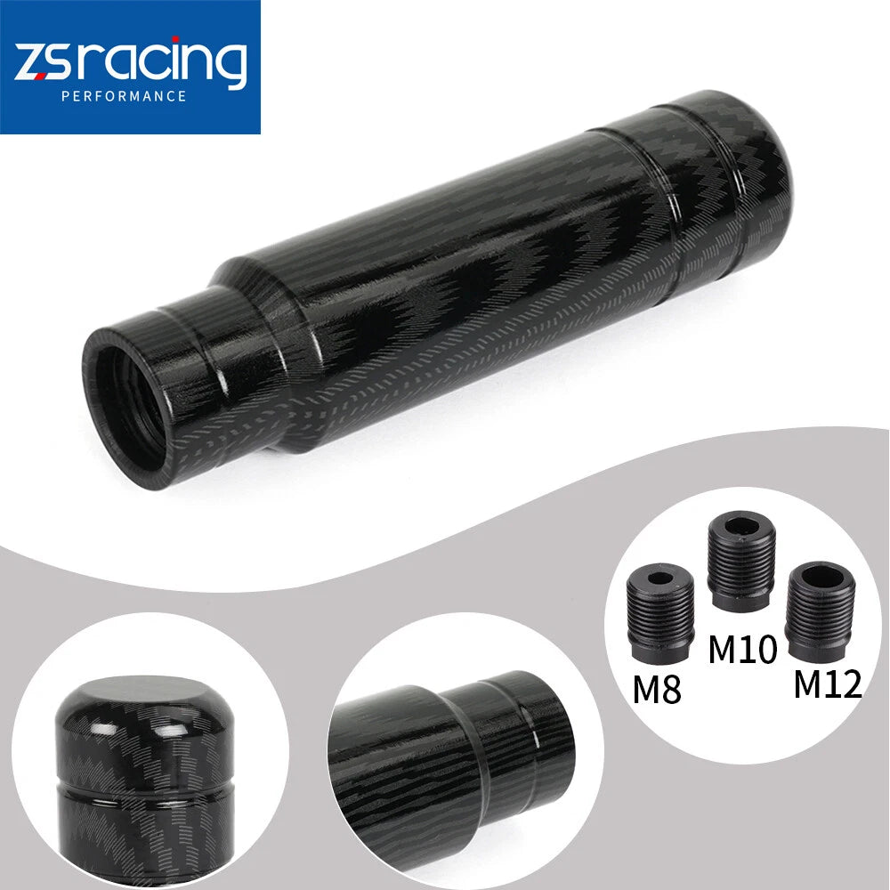 Carbon Fiber Manual Gear Shift Knob for Universal Fit (2010–2023)