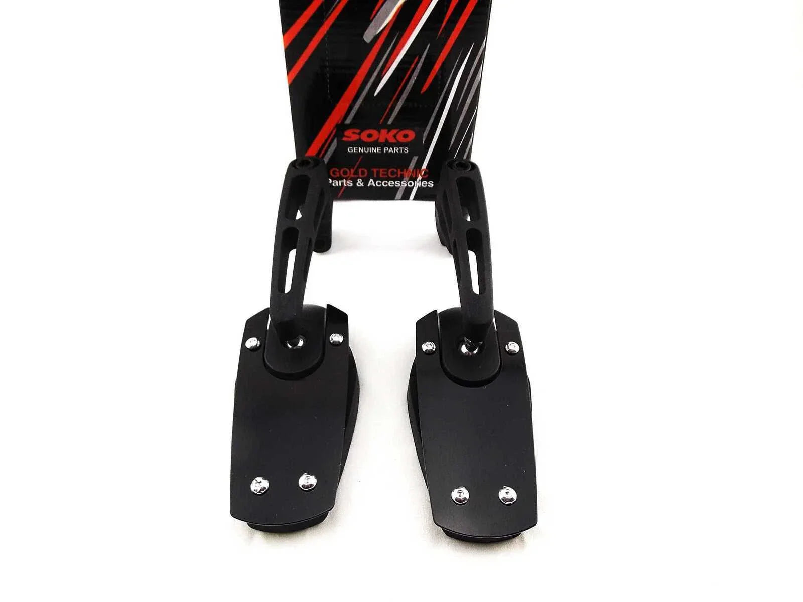 Black Rear View Mirrors for Honda MTX125 (1983-1993)