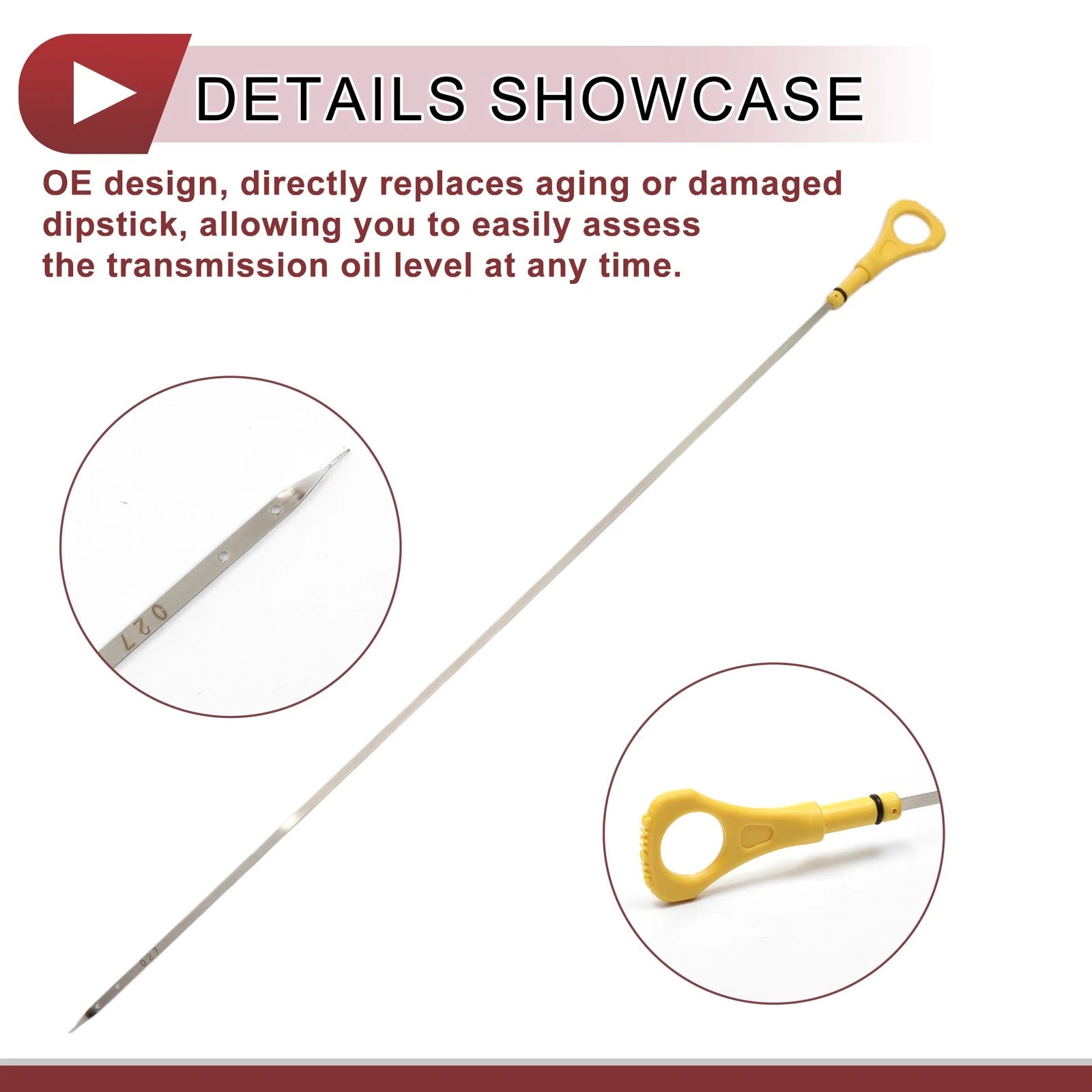 Engine Oil Dipstick No. 1255A027 for Mitsubishi L200 (2007–2015)