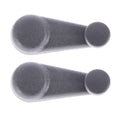 Window Crank Handle 2 x Grey for Isuzu N-series (1994–2004)