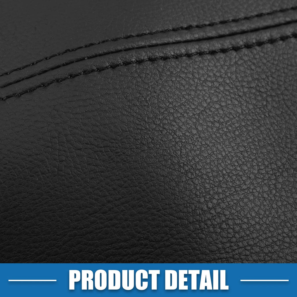Set of 2 Rear Door Panel Armrest Covers for Honda Pilot (2009–2015) Black