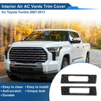 Set of 2 Air Condition Outlet Vent Trim Covers for Toyota Tundra (2007–2013)